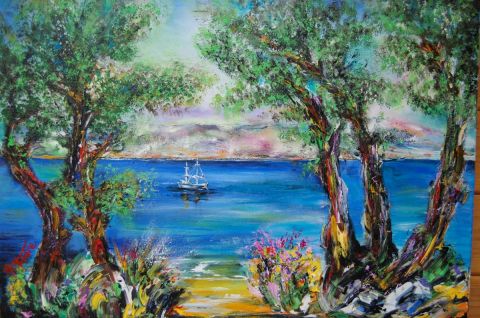 au bord de l'eau